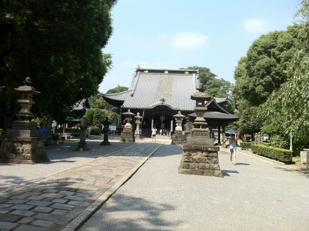 Main hall of Bannaji Temple in Ashikaga