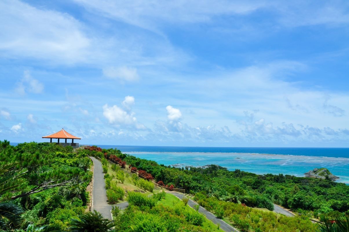 Tamatorizaki Observation Deck on Ishigaki