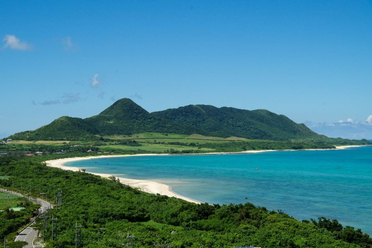 View from Tamatorizaki Observatory on Ishigaki Island